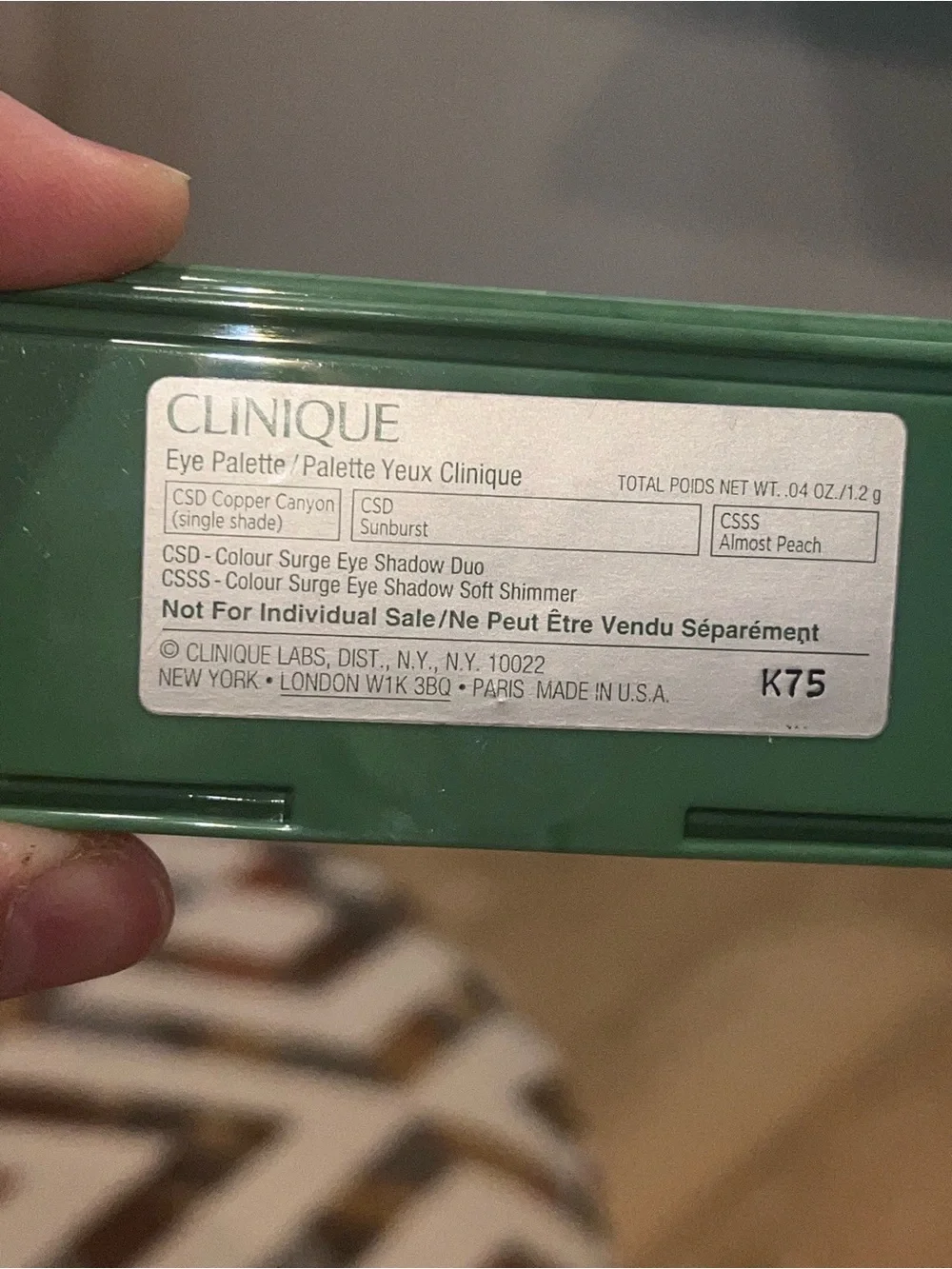 New Clinique Eyeshadow Quad